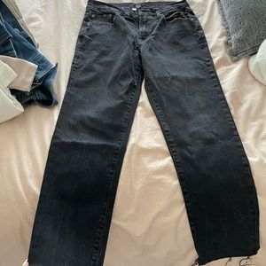 Gap Black Girlfriend Jeans